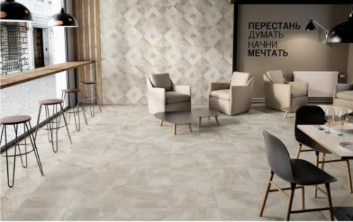 Керамогранит ColiseumGres Capri Bianco Lap Ret напольная 45х45